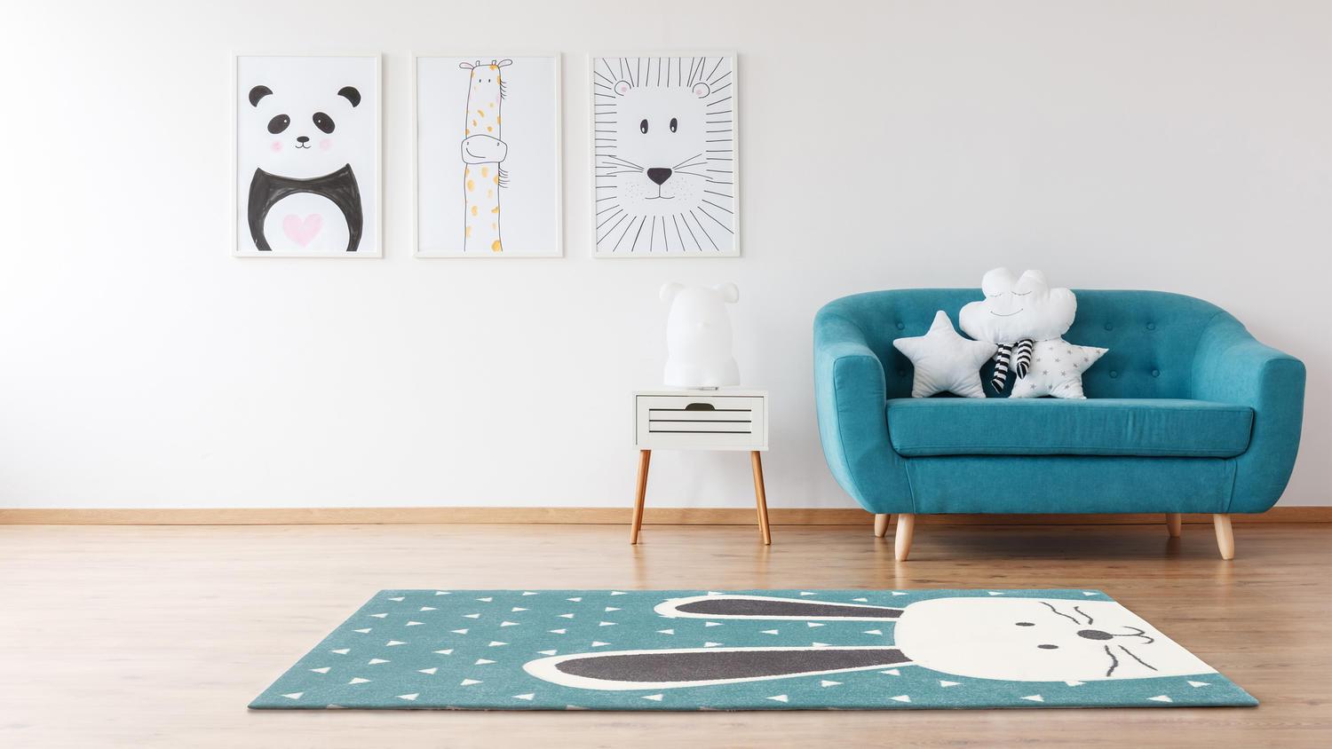 Preproge za otroške sobe.